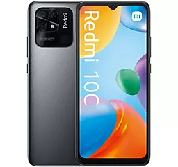Смартфон Xiaomi Redmi 10C 4/64GB (без NFC) Graphite Gray - фото Смартфон Xiaomi Redmi 10C 4/64GB (без NFC) Graphite Gray