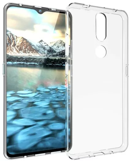 Чехол BeCover Silicone Nokia 2.4 Transparancy (705554) - фото 1