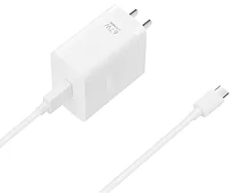 Мережевий зарядний пристрій Oppo 67w charger + USB-C cable white (VCB7CACH) - фото Мережевий зарядний пристрій Oppo 67w charger + USB-C cable white (VCB7CACH)