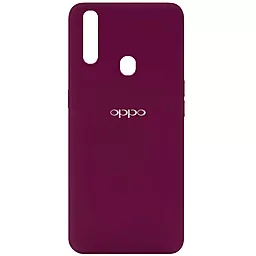 Чехол Epik Silicone Cover My Color Full Protective (A) Oppo A31 Marsala