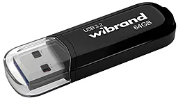 Флешка Wibrand Marten 64GB Black (WI3.2/MA64P10B) - фото Флешка Wibrand Marten 64GB Black (WI3.2/MA64P10B)