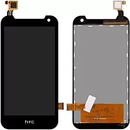 Дисплей HTC Desire 310 (D310n) (127x63) з тачскріном, Black - фото Дисплей HTC Desire 310 (D310n) (127x63) з тачскріном, Black