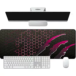 Коврик Voltronic Honeycomb 800x300 Black/Pink (S2382) - фото Коврик Voltronic Honeycomb 800x300 Black/Pink (S2382)