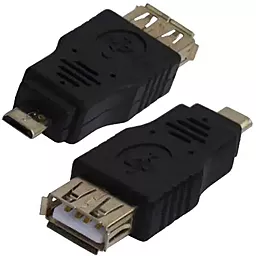 OTG-переходник EasyLife M-M micro USB -> USB-A Black - фото OTG-переходник EasyLife M-M micro USB -> USB-A Black