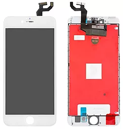Дисплей Apple iPhone 6S Plus с тачскрином и рамкой, (IPS), White