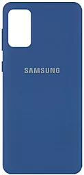 Чехол Epik Silicone Cover Full Protective (AA) Samsung A025 Galaxy A02s Navy Blue