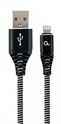 Кабель USB Cablexpert Lightning Cabe 2м Black (CC-USB2B-AMLM-2M-BW)