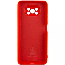 Чехол Lakshmi Cover Full Camera для Xiaomi Poco X3 NFC / Poco X3 Pro Red - миниатюра 2