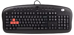 Клавиатура A4Tech KB-28G PS/2 Black - фото Клавиатура A4Tech KB-28G PS/2 Black
