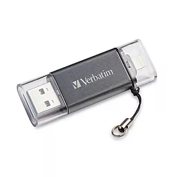 Флешка Verbatim iStore 'n' Go Lightning / USB 3.0 - 64 ГБ (49301) - фото Флешка Verbatim iStore 'n' Go Lightning / USB 3.0 - 64 ГБ (49301)