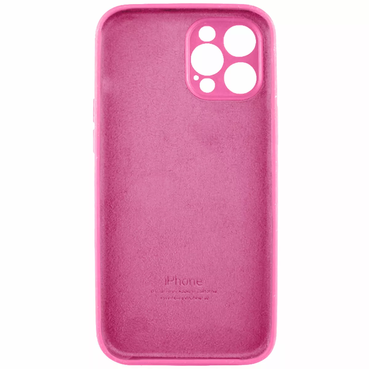 Чехол Silicone Case Full Camera для Apple iPhone 12 Pro Max Dragon Fruit - фото 2