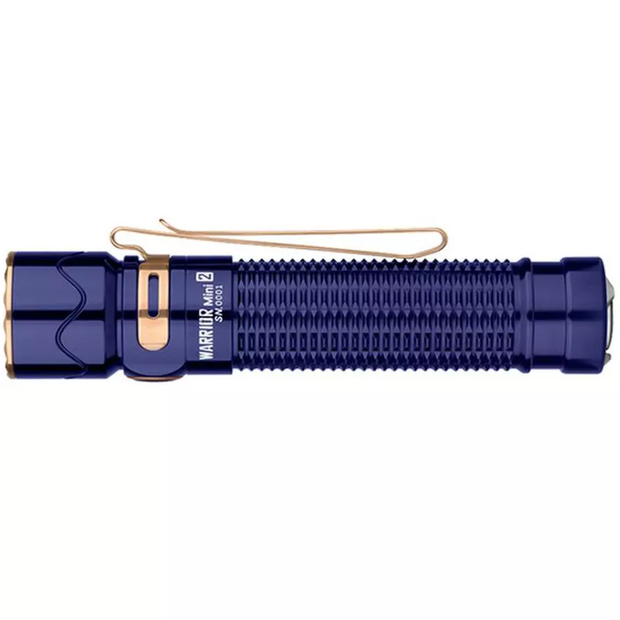 Ліхтарик акумуляторний Olight Warrior Mini 2 (1x18650) Regal Blue - фото 2