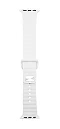 Ремінець  ArmorStandart Ribbed для Apple Watch 42mm/44mm/45mm/49mm White (ARM51988)