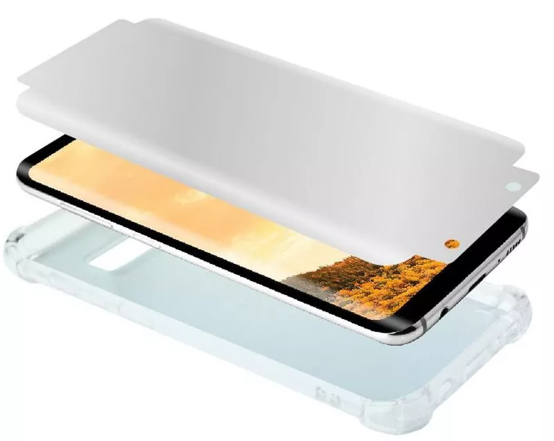 Чохол BeCover Silicon Case Samsung Galaxy S8 Plus G955 (чехол + пленка) Transparent (701347)