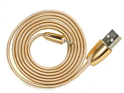 Кабель WK ChanYi USB-A - Lightning 10w 1м cable Gold (WKC-005-GD) - фото Кабель WK ChanYi USB-A - Lightning 10w 1м cable Gold (WKC-005-GD)