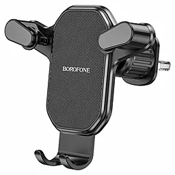 Держатель Borofone BH76 Soul hook clip air outlet car holder Black - фото Держатель Borofone BH76 Soul hook clip air outlet car holder Black