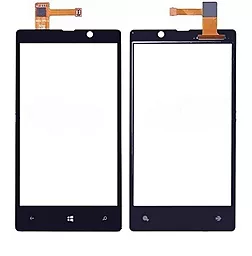Сенсор (тачскрін) Nokia Lumia 820 Black - фото Сенсор (тачскрін) Nokia Lumia 820 Black