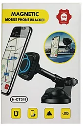 Автодержатель магнитный Magnetic CT311 Black/Red - миниатюра 2