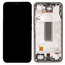 Дисплей Samsung Galaxy A34 A346 5G с тачскрином и рамкой, оригинал, Black