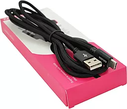 Кабель iKaku KSC-698 XIANGSU USB-A - Type-C 12w 2.4a 2м cable Black - фото Кабель iKaku KSC-698 XIANGSU USB-A - Type-C 12w 2.4a 2м cable Black