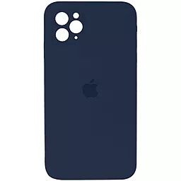 Чохол Silicone Case Full Camera Square для Apple IPhone 11 Pro Dark Blue
