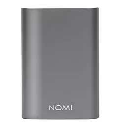 Повербанк Nomi U100 10000 mAh Silver - фото Повербанк Nomi U100 10000 mAh Silver