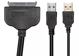 Шлейф (Кабель) PowerPlant USB 3.0 - SATA III 0.15м чорний (CA913138) - фото Шлейф (Кабель) PowerPlant USB 3.0 - SATA III 0.15м чорний (CA913138)