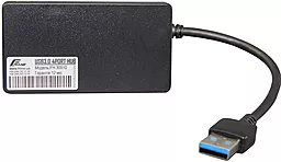 USB-A хаб Frime 4хUSB3.0 Hub Black (FH-30510) - мініатюра 3