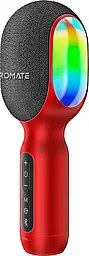 Микрофон Promate VocalMic Bluetooth 2 x AUX LED Red (vocalmic.red)