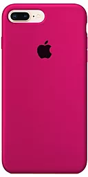 Чехол Silicone Case Full для Apple iPhone 7 Plus, iPhone 8 Plus Hot Pink - фото Чехол Silicone Case Full для Apple iPhone 7 Plus, iPhone 8 Plus Hot Pink