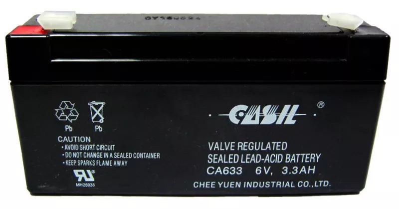Акумуляторна батарея Casil 6V 3.3Ah (CA633) - фото 3