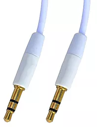 Аудио кабель TCOM Easy AUX mini Jack 3.5mm M/M Cable 1 м white