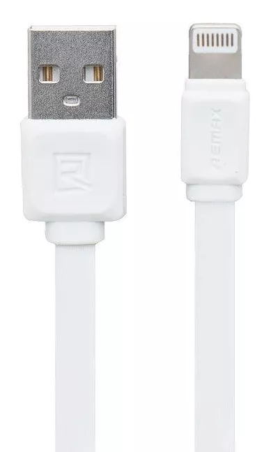 Кабель Remax Fast Pro USB-A - Lightning 12w 2.4a 1м cable White (RC-129i) - фото 1