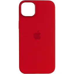 Чохол Silicone Case Full with MagSafe and SplashScreen для Apple iPhone 14 Pro Max Red - фото Чохол Silicone Case Full with MagSafe and SplashScreen для Apple iPhone 14 Pro Max Red