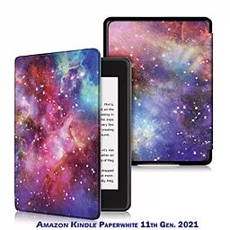 Чехол для планшета BeCover Smart Case для Amazon Kindle Paperwhite 11th Gen. 2021 Space (707216) - фото Чехол для планшета BeCover Smart Case для Amazon Kindle Paperwhite 11th Gen. 2021 Space (707216)