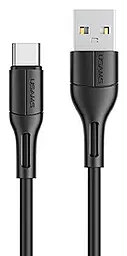 USB Кабель Usams U68 USB Type-C Cable Black (US-SJ501)