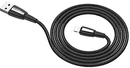 Кабель USB Hoco X39 Titan Lightning Cable Black - миниатюра 3