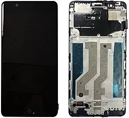 Дисплей ZTE Nubia M2 (NX551J) с тачскрином и рамкой, оригинал, Black - фото Дисплей ZTE Nubia M2 (NX551J) с тачскрином и рамкой, оригинал, Black