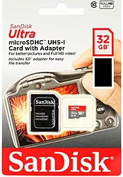 Карта памяти SanDisk 32 GB microSDHC UHS-I V30 Class 10 Ultra (SDSQUA4-032G-GN6IA) - миниатюра 3