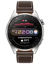 Смарт-годинник Huawei Watch 3 Classic Brown - фото Смарт-годинник Huawei Watch 3 Classic Brown