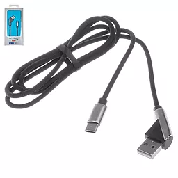 Кабель Konfulon S69 USB-A - Type-C 10.5w 1м cable Black - фото Кабель Konfulon S69 USB-A - Type-C 10.5w 1м cable Black