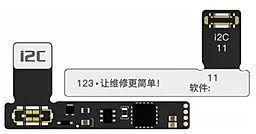 Шлейф программируемый Apple iPhone 11 для восстановления данных аккумулятора i2C (Ver 4.0) - фото Шлейф программируемый Apple iPhone 11 для восстановления данных аккумулятора i2C (Ver 4.0)