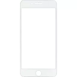 Захисне скло 1TOUCH для Apple iPhone 8 3D (тех.пак) White