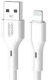 Кабель XO NB230 Rock Series USB-A - Lightning 12w 2.4a 1м cable White - фото Кабель XO NB230 Rock Series USB-A - Lightning 12w 2.4a 1м cable White
