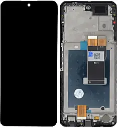 Дисплей ZTE Nubia Focus з тачскріном і рамкою, Black - фото Дисплей ZTE Nubia Focus з тачскріном і рамкою, Black