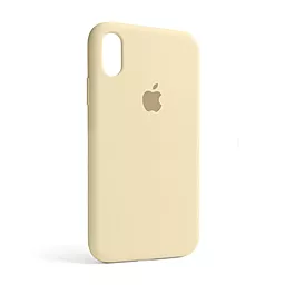 Чехол Silicone Case Full для Apple iPhone XR Antique White
