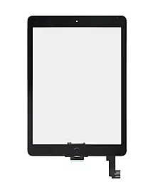 Сенсор (тачскрін) Apple iPad Air 2 (A1566, A1567, повний комплект з кнопкою Home) (original) Black