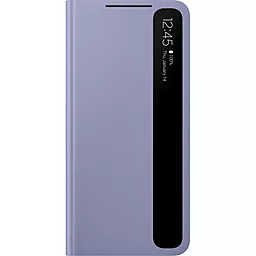 Чохол Samsung Clear View Cover G991 Galaxy S21 Violet (EF-ZG991CVEGRU)