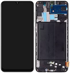 Дисплей Samsung Galaxy A70s A707 с тачскрином и рамкой, оригинал, Black - фото Дисплей Samsung Galaxy A70s A707 с тачскрином и рамкой, оригинал, Black