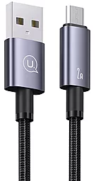 Кабель Usams US-SJ668 USB-A - micro USB 10w 1.2м cable tarnish - фото Кабель Usams US-SJ668 USB-A - micro USB 10w 1.2м cable tarnish